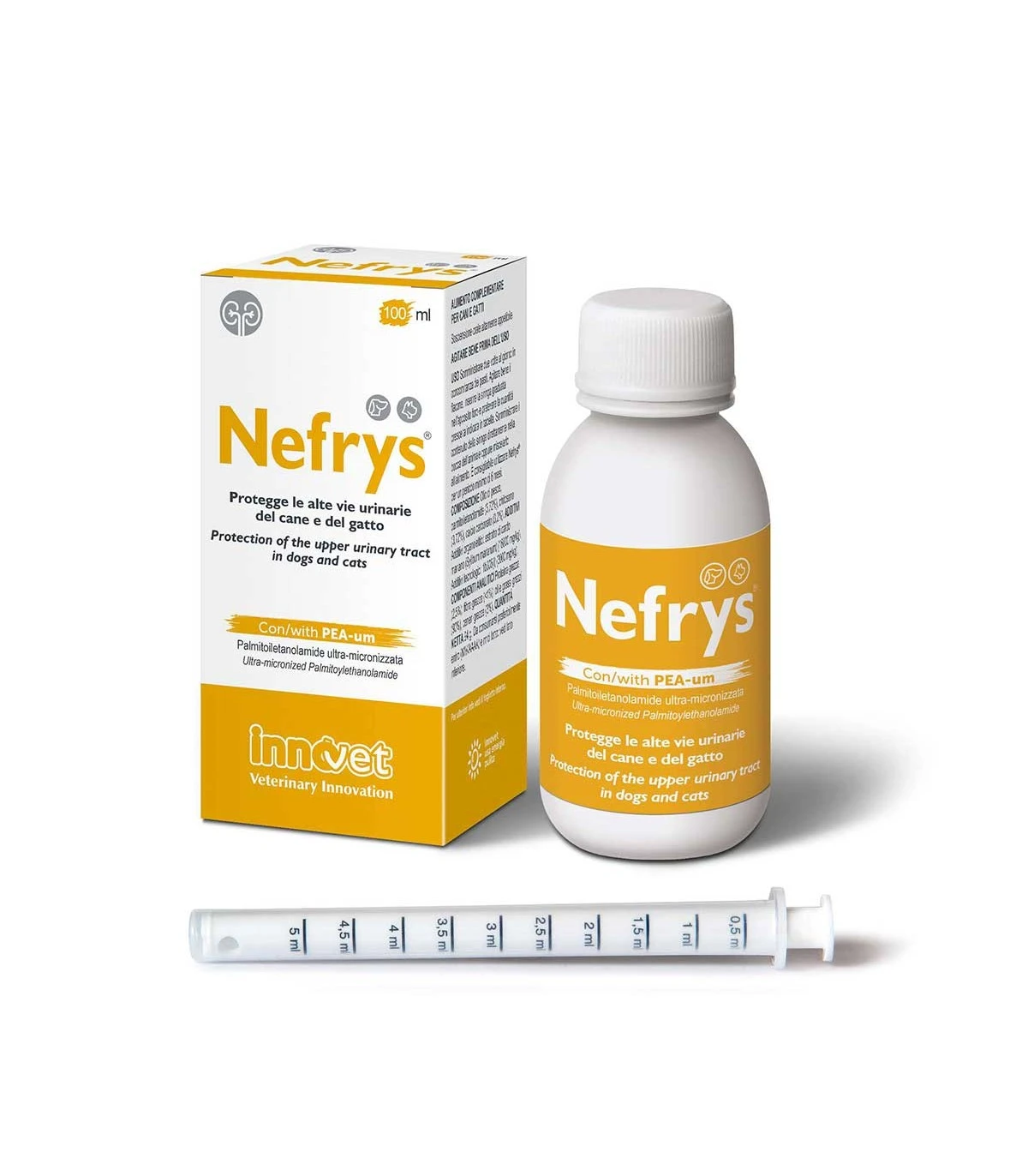 Innovet Nefrys 100 Ml Con Siringa Dosatrice 3 Innovet Nefrys 100 Ml Con Siringa Dosatrice