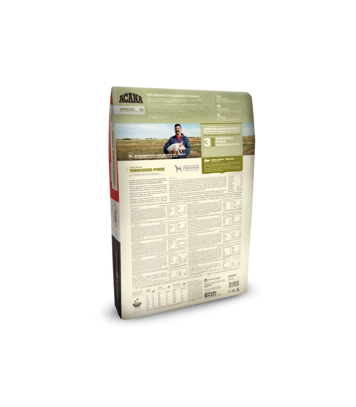 Acana Adult Yorkshire Pork Dog 2 Kg Singles 25 4 Acana Adult Yorkshire Pork Dog 2 Kg Singles 25 - immagine 2