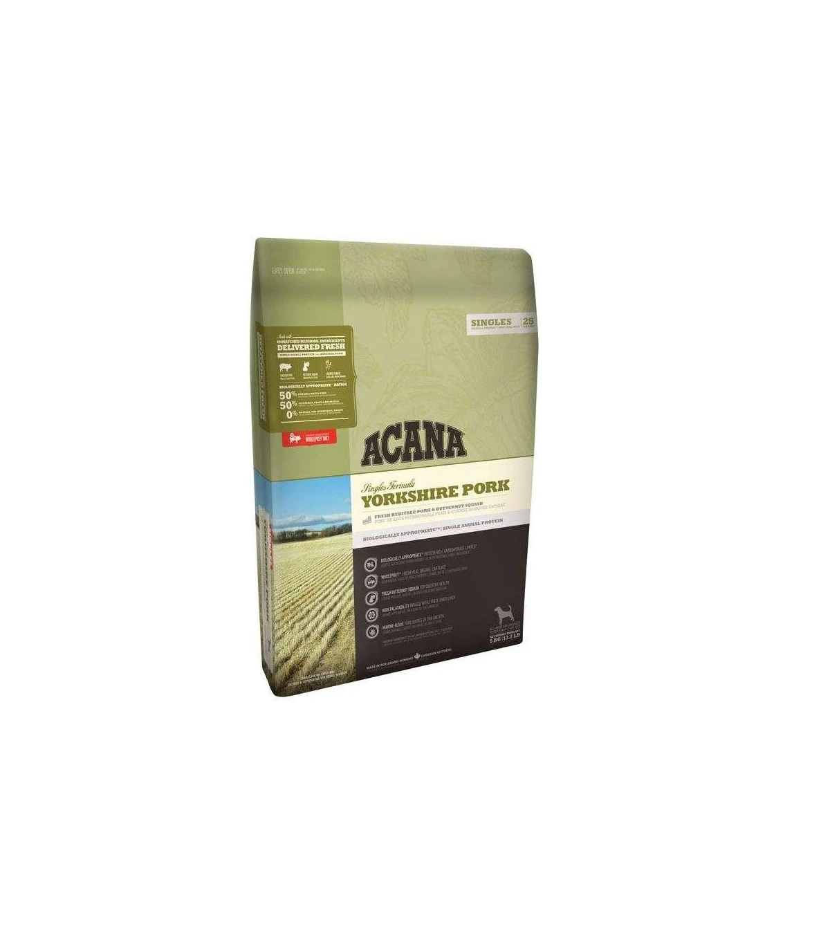 Acana Adult Yorkshire Pork Dog 2 Kg Singles 25 3 Acana Adult Yorkshire Pork Dog 2 Kg Singles 25