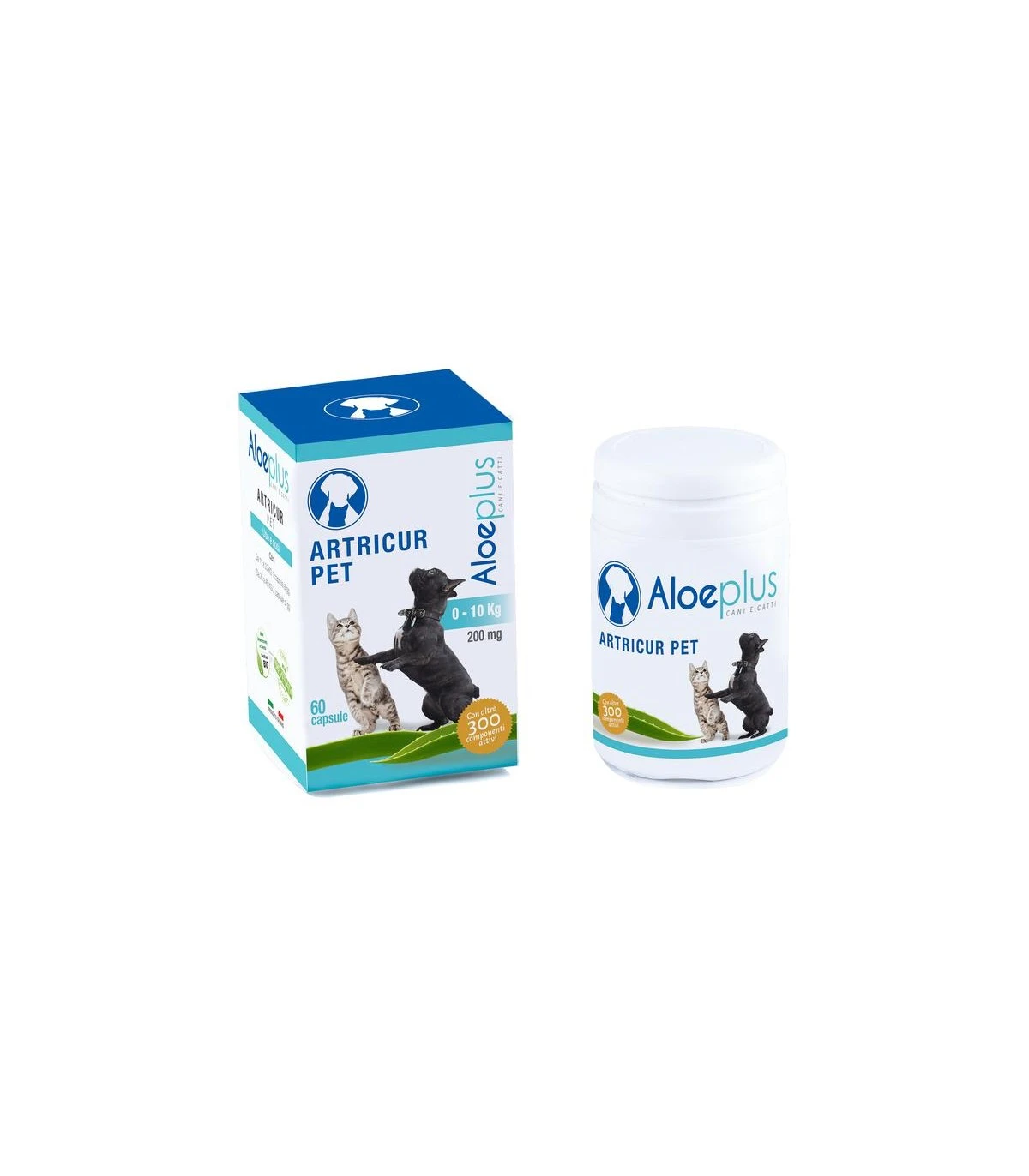 Aloeplus Artricur Pet Cane E Gatto 0-10 Kg 60 Capsule 3 Aloeplus Artricur Pet Cane E Gatto 0-10 Kg 60 Capsule