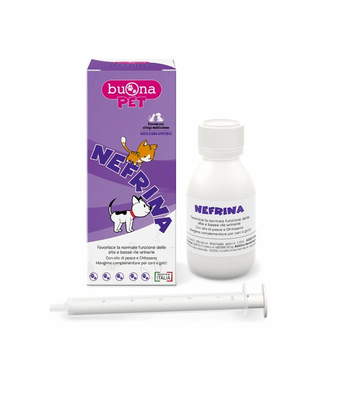 Buona Pet Nefrina Flacone 60 Gr 3 Buona Pet Nefrina Flacone 60 Gr