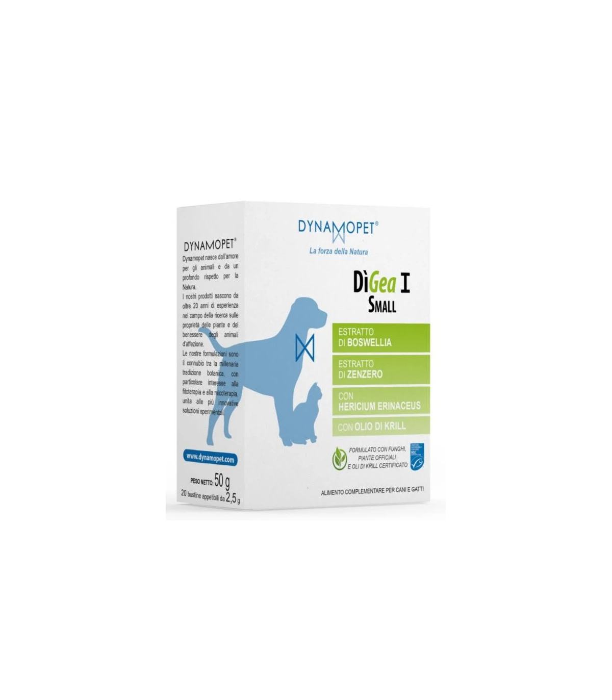 Dynamopet DiGea I Small 20 Bustine 2,5 Gr 3 Dynamopet DiGea I Small 20 Bustine 2,5 Gr