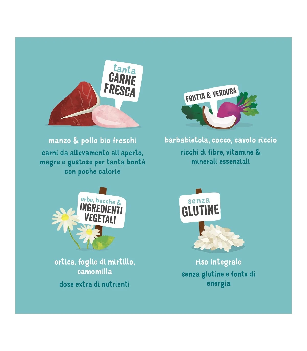 Edgard & Cooper Adult Carne Fresca Di Manzo E Pollo Biologici Senza Glutine 2,5 Kg 6 Edgard & Cooper Adult Carne Fresca Di Manzo E Pollo Biologici Senza Glutine 2,5 Kg - immagine 4