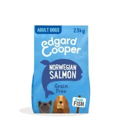 Ciam Animali 21 Edgard & Cooper Adult Carne Fresca Di Salmone Norvegese Senza Cereali 2,5 Kg