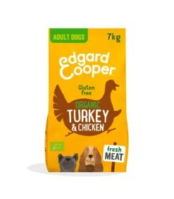 Ciam Animali 31 Edgard & Cooper Adult Carne Fresca Di Tacchino E Pollo Biologici Senza Glutine 7 Kg