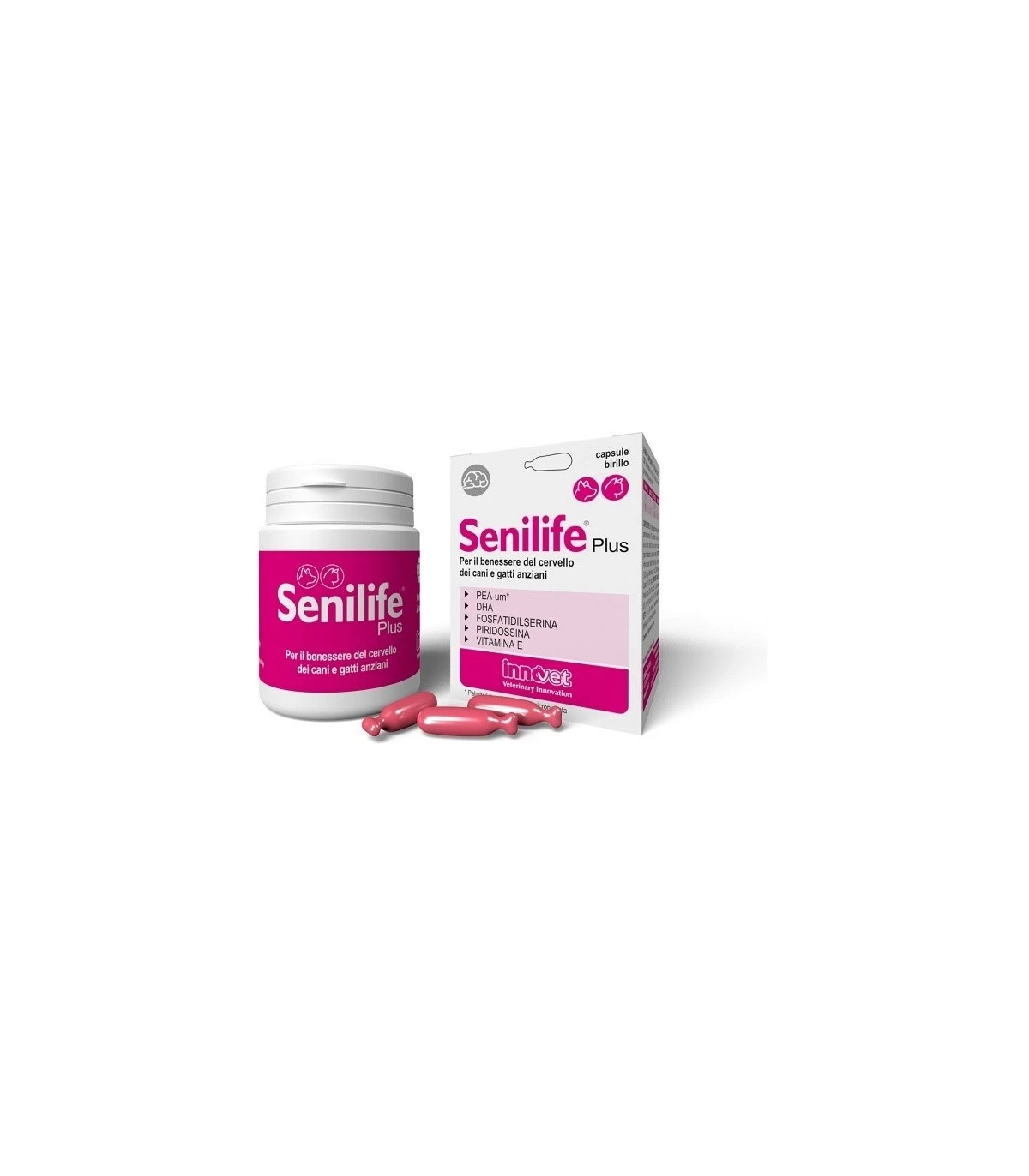 Innovet Senilife Plus 30 Capsule Birillo Monodose 3 Innovet Senilife Plus 30 Capsule Birillo Monodose