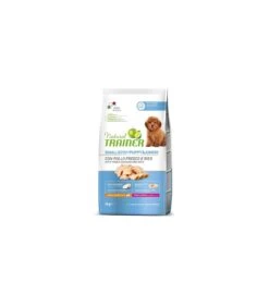 Natural Trainer Puppy & Junior Small & Toy Con Pollo Fresco E Riso 2 Kg