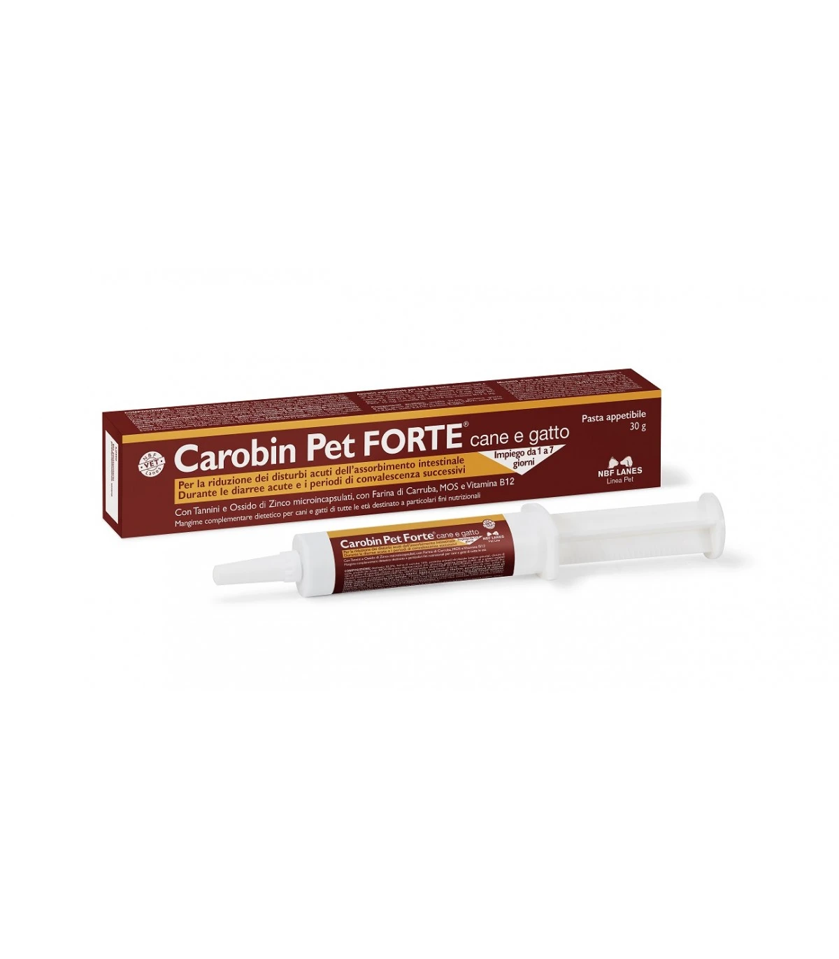 Nbf Lanes Carobin Pet Forte Pasta 30 Gr 3 Nbf Lanes Carobin Pet Forte Pasta 30 Gr