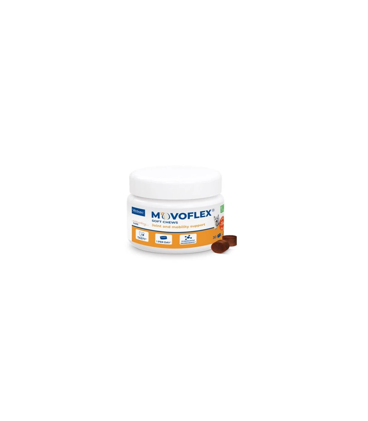 Virbac Movoflex Small 30 Compresse Masticabili 3 Virbac Movoflex Small 30 Compresse Masticabili